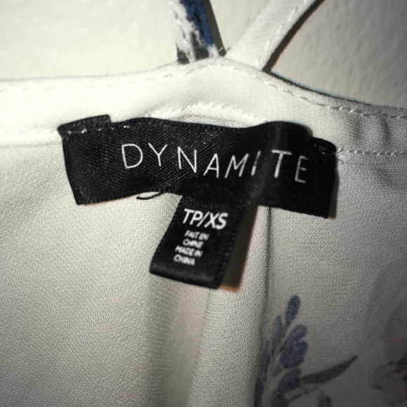 Flower Patterned Polyester Tank - Picture 5 of 5